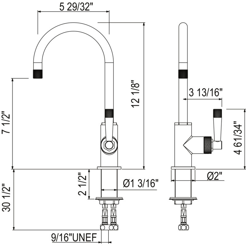 Rohl Graceline® Bar/Food Prep Kitchen Faucet with CSpout Wayfair